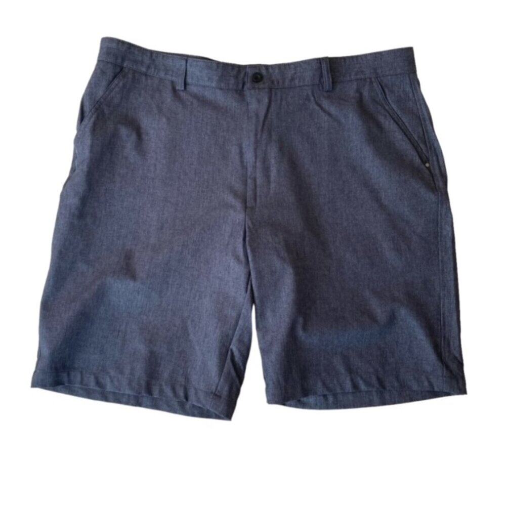 Bolle Gray Flat Front Golf Shorts - Size 42